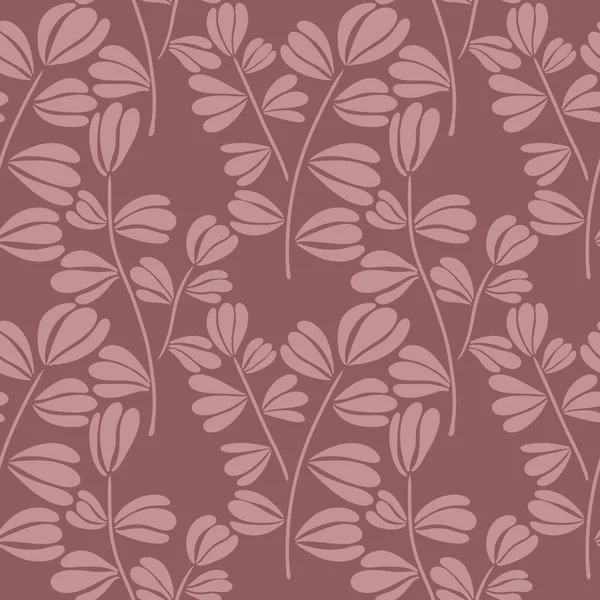 Summer Floral Seamless Coloured Leaves Pattern Fabrics Textiles Packaging Gifts — Zdjęcie stockowe