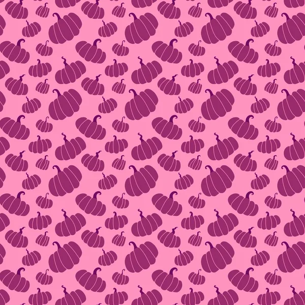 Halloween Seamless Cute Pumpkins Pattern Fabrics Textiles Packaging Gifts Cards — Stock Photo, Image