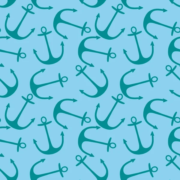 Padrão Gancho Peixe Sem Costura Verão Desenhos Animados Para Tecidos — Fotografia de Stock
