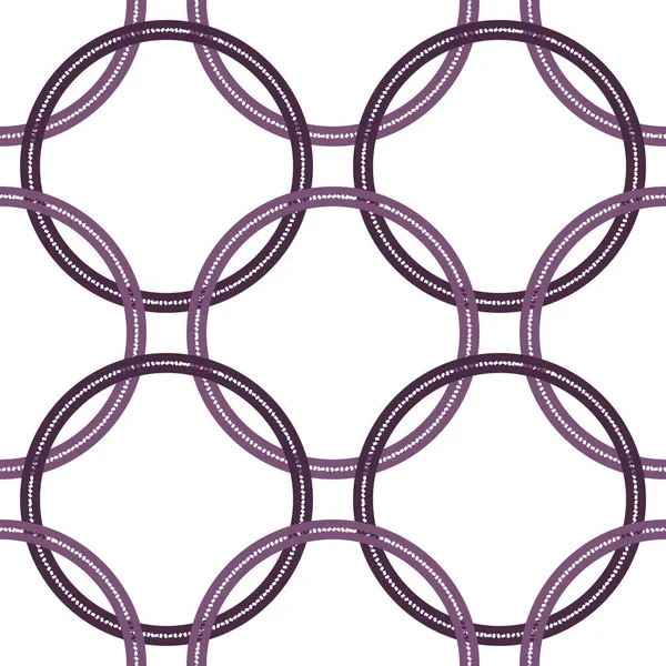 Геометрический Бесшовный Рисунок Круга Точек Обоев Тканей Текстиля Упаковки Подарки — стоковое фото
