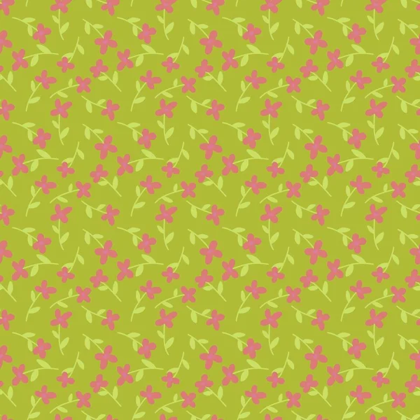 Květinový Bezešvý Květinový Vzor Pro Tkaniny Textilie Obaly Dárky Karty — Stock fotografie