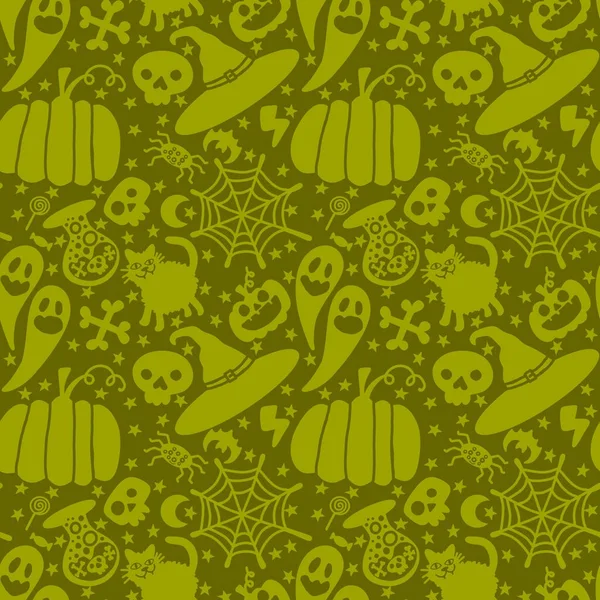 Patrón Fantasma Sin Costuras Halloween Para Papel Pintado Embalaje Regalos —  Fotos de Stock