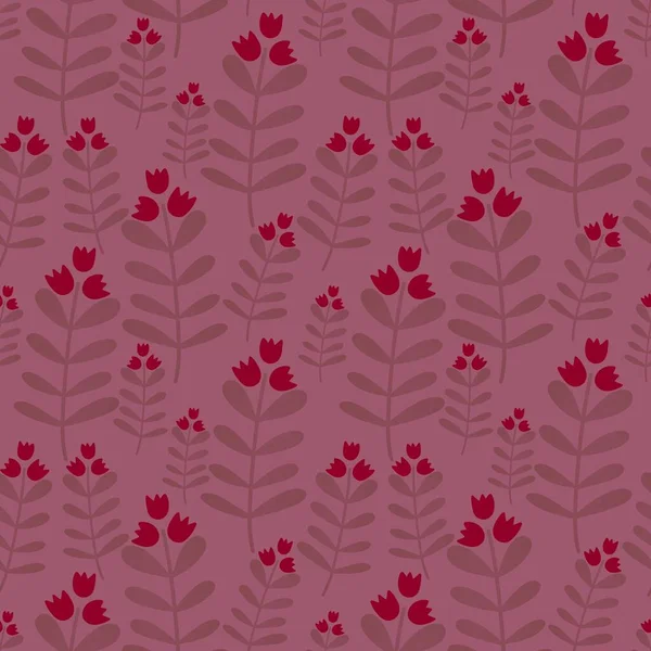 Virágos Zökkenőmentes Virág Minta Szövetek Textíliák Csomagolás Ajándékok Kártyák Ágynemű — Stock Fotó