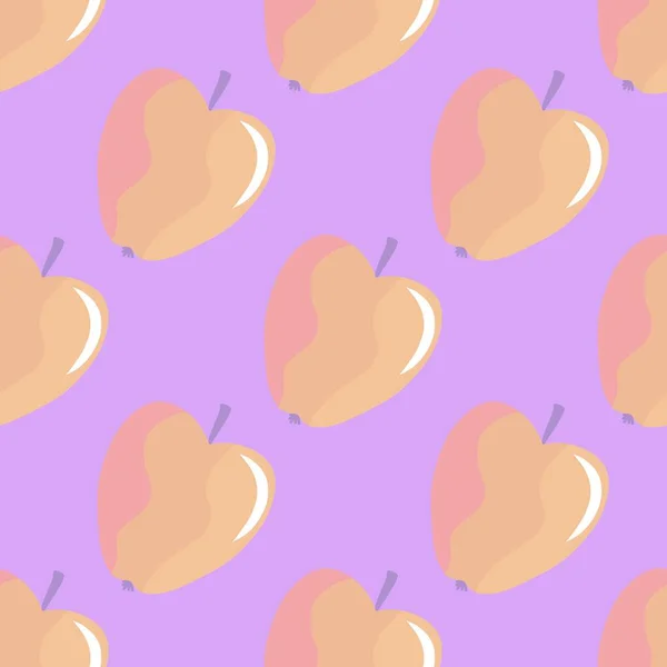 Autumn seamless apples pattern for fabrics and textiles and packaging and gifts and linens and kids. High quality photo