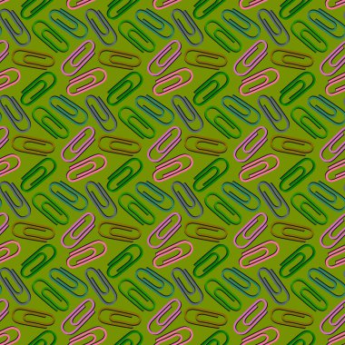 Duvar kağıtları, kumaşlar, tekstil ve ambalajlar, hediyeler, kartlar, çarşaflar, çocuklar ve paket kağıtları ve ofis için kusursuz ataç deseni. Yüksek kalite fotoğraf