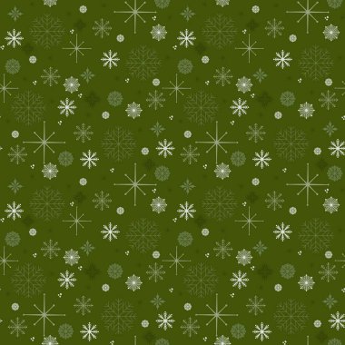 Paketleme, kumaşlar ve tekstil için mavi arkaplanda kar taneleri olan kusursuz desen 