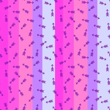 Yaz çizgileri kumaşlar, tekstil ve ambalajlar, hediyeler, kartlar, çarşaflar, çocuklar ve ambalaj kağıtları için dikişsiz ok desenleri. Yüksek kalite fotoğraf