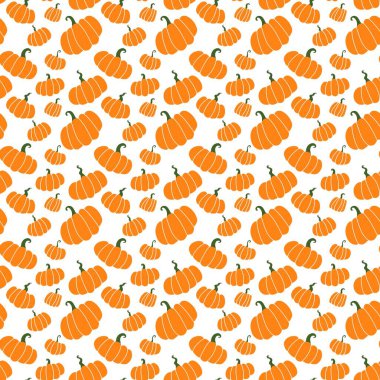 Halloween seamless cute pumpkins pattern for fabrics and textiles and packaging and gifts and cards and linens and kids and wrapping paper and hobbies. High quality photo
