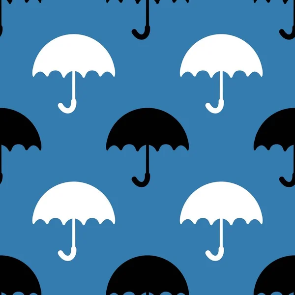 Höstens Sömlösa Paraplymönster För Tyger Och Textilier Samt Förpackningar Och — Stockfoto