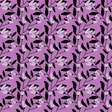 Kumaşlar, tekstil ve ambalajlar, hediyeler, kartlar, çarşaflar ve çocuklar için çiçeksiz çiçek deseni ve ambalaj kağıdı. Yüksek kalite fotoğraf