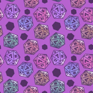 Oyunlar, kartlar, kumaşlar, ambalaj kağıtları, ambalajlar ve defterler için kusursuz zar kalıpları. Yüksek kalite fotoğraf