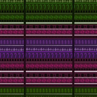 Duvar kağıtları, kumaşlar, tekstil ve ambalajlar, hediyeler, kartlar, çarşaflar ve çocuklar için kusursuz bir Noel deseni. Yüksek kalite fotoğraf