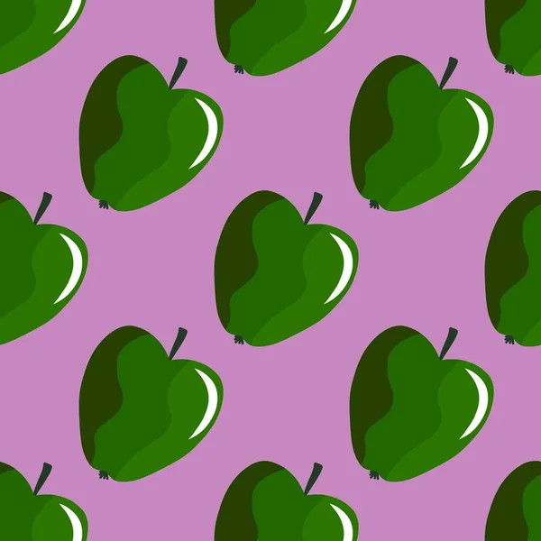 Autumn seamless apples pattern for fabrics and textiles and packaging and gifts and linens and kids. High quality photo