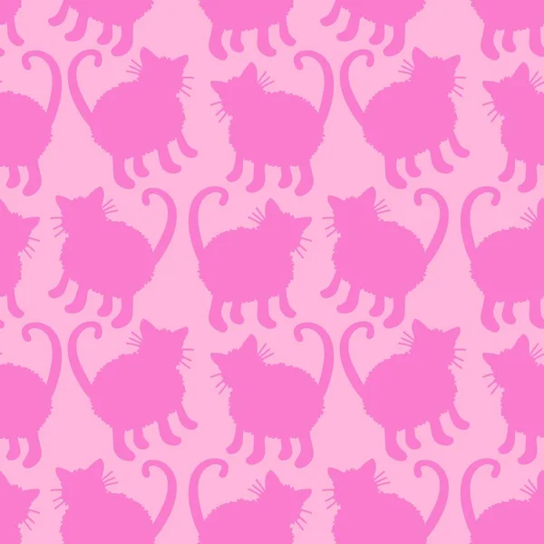 Kids seamless cats pattern for fabrics and textiles and packaging and gifts and cards and linens and wrapping paper. High quality photo