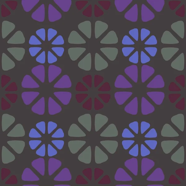 Abstract Flower Seamless Geometric Floral Pattern Fabrics Textiles Packaging Gifts — Stock fotografie