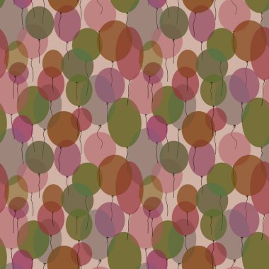 Çocuklar, hediyeler, kartlar, çarşaflar, kumaşlar, tekstil ve ambalaj kağıtları için doğum günü karikatürsüz balonlar. Yüksek kalite fotoğraf