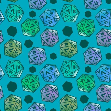 Oyunlar, kartlar, kumaşlar, ambalaj kağıtları, ambalajlar ve defterler için kusursuz zar kalıpları. Yüksek kalite fotoğraf