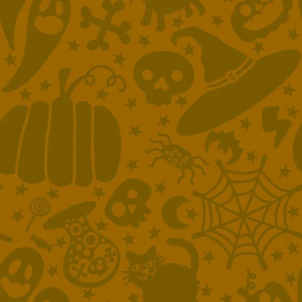 Halloween Bezszwowy Wzór Ducha Tapety Opakowania Prezenty Karty Pościel Dzieci — Zdjęcie stockowe
