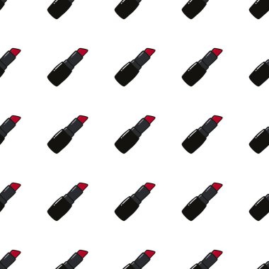 Duvar kâğıtları, kumaşlar, tekstil ve ambalajlar, hediyeler, kartlar, çarşaflar ve ambalaj kağıtları için karikatürsüz ruj deseni. Yüksek kalite fotoğraf