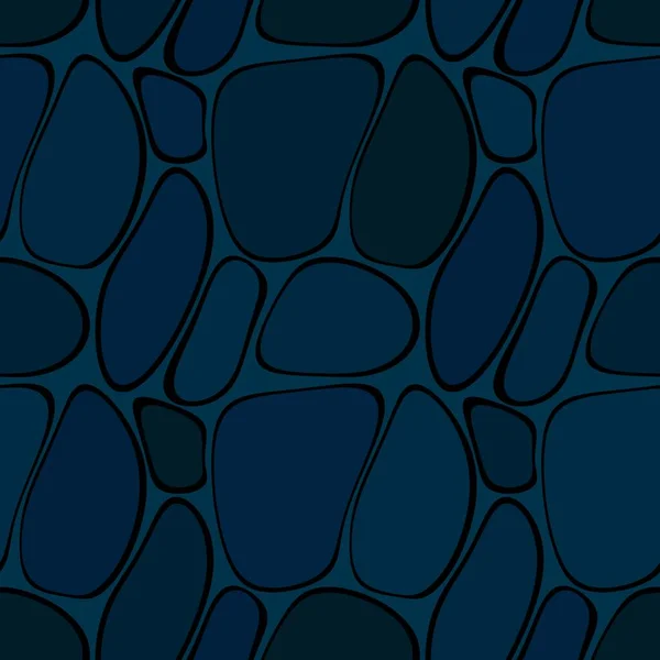 Pedras Marinhas Abstratas Padrão Sem Costura Para Tecidos Têxteis Embalagens — Fotografia de Stock