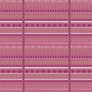 Duvar kağıtları, kumaşlar, tekstil ve ambalajlar, hediyeler, kartlar, çarşaflar ve çocuklar için kusursuz bir Noel deseni. Yüksek kalite fotoğraf