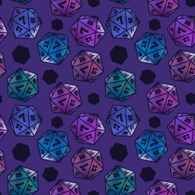 Oyunlar, kartlar, kumaşlar, ambalaj kağıtları, ambalajlar ve defterler için kusursuz zar kalıpları. Yüksek kalite fotoğraf