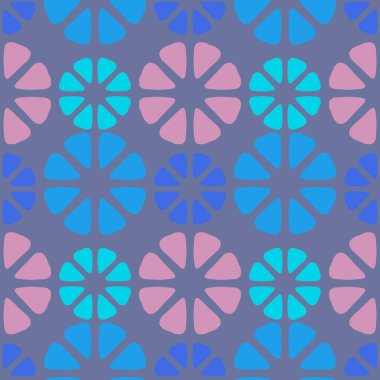 Kumaşlar, tekstil, ambalajlar, hediyeler, kartlar, çarşaflar ve çocuklar için soyut geometrik desenler. Yüksek kalite fotoğraf