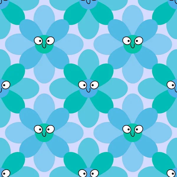 Kumaşlar, tekstil ürünleri, ambalajlar, ambalaj kağıtları ve çocuklar için basit, dikişsiz çiçek deseni. Yüksek kalite fotoğraf