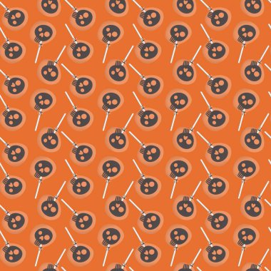 Cadılar Bayramı şekerleri kumaşlar, tekstil ve ambalaj kağıtları ve ambalaj kağıtları ve hobiler için dikişsiz yontma desenleri. Yüksek kalite fotoğraf