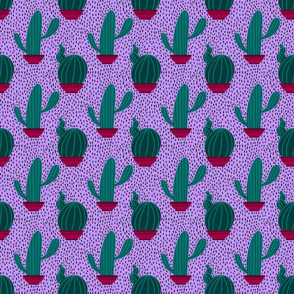 Summer seamless cactus pattern for fabrics and textiles and packaging and gifts and cards and linens and kids and wrapping paper. High quality photo