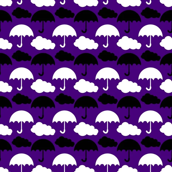Autumn seamless umbrella pattern for fabrics and textiles and packaging and wrapping paper and kids. High quality photo