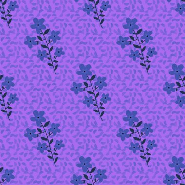 Kumaşlar, tekstil, ambalajlar, hediyeler, kartlar, çarşaflar ve çocuklar için çiçeksiz çiçek deseni. Yüksek kalite fotoğraf
