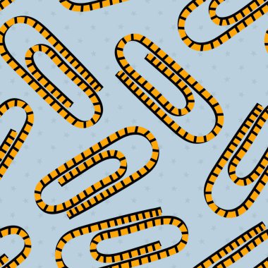 Çocuklar, okul, kumaşlar, ambalajlar ve hobiler için kusursuz metalik klipsler. Yüksek kalite fotoğraf