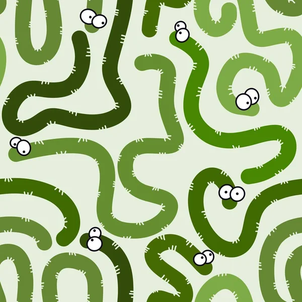 Cartoon seamless worms pattern for kids and gifts and wrapping paper and clothes and fabrics and notebooks. High quality photo