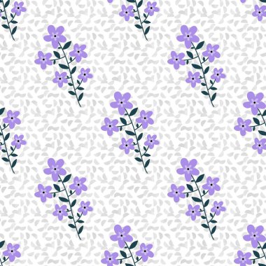 Kumaşlar, tekstil, ambalajlar, hediyeler, kartlar, çarşaflar ve çocuklar için çiçeksiz çiçek deseni. Yüksek kalite fotoğraf