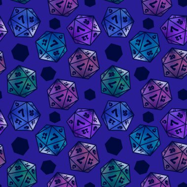 Oyunlar, kartlar, kumaşlar, ambalaj kağıtları, ambalajlar ve defterler için kusursuz zar kalıpları. Yüksek kalite fotoğraf