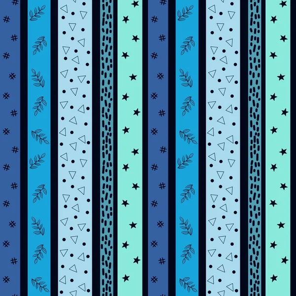 Abstraktes Nahtloses Geometrisches Streifenmuster Für Stoffe Und Textilien Sowie Verpackungen — Stockfoto