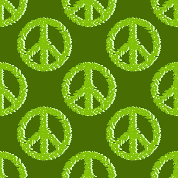 Seamless Peace Pattern Kids Gifts Cards Linens Fabrics Wrapping Paper — Stock Photo, Image