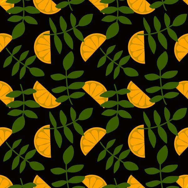 Summer fruit seamless oranges pattern for fabrics and textiles and packaging and gifts and cards and linens and kids and wrapping paper. High quality photo