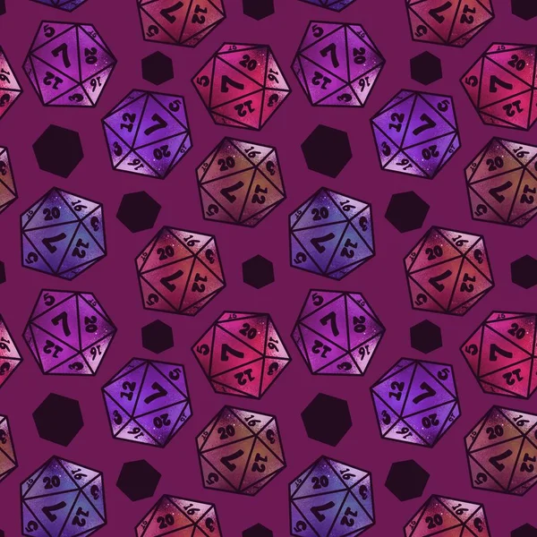 Oyunlar, kartlar, kumaşlar, ambalaj kağıtları, ambalajlar ve defterler için kusursuz zar kalıpları. Yüksek kalite fotoğraf