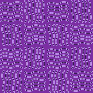 Kumaş, tekstil, ambalaj kağıdı ve ambalaj kağıdı ve hobiler için soyut geometrik dalgalar. Yüksek kalite fotoğraf