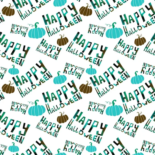 Happy Halloween seamless pattern for wrapping paper and fabrics and packaging and kids and linens. High quality photo