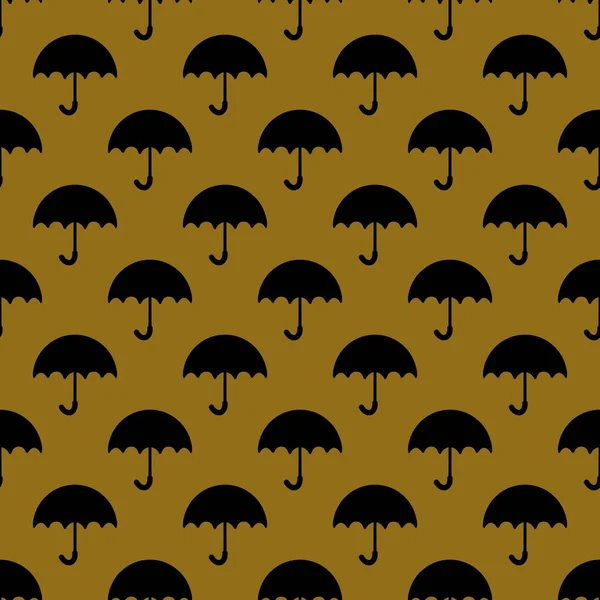 Patrón Paraguas Sin Costura Otoño Para Telas Textiles Embalaje Papel —  Fotos de Stock