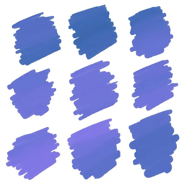 Definir Pintar Manchas Coloridas Adesivos Para Tecidos Têxteis Roupas Presentes — Fotografia de Stock