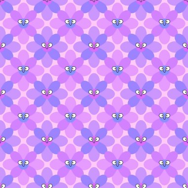 Kumaşlar, tekstil ürünleri, ambalajlar, ambalaj kağıtları ve çocuklar için basit, dikişsiz çiçek deseni. Yüksek kalite fotoğraf