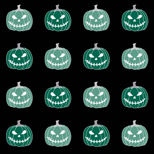 Halloween Print Met Cartoon Pompoenen Voor Stoffen Verpakking Inpakpapier Kinderen — Stockfoto