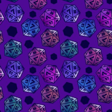 Oyunlar, kartlar, kumaşlar, ambalaj kağıtları, ambalajlar ve defterler için kusursuz zar kalıpları. Yüksek kalite fotoğraf