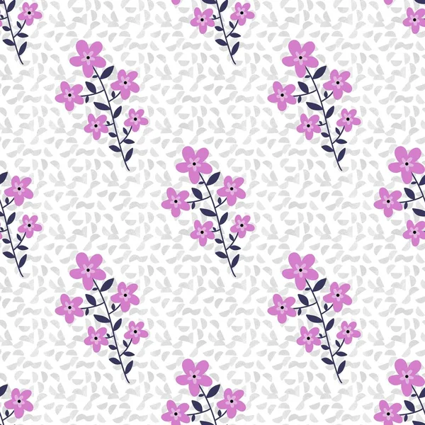 Motif Floral Sans Couture Pour Tissus Textiles Emballage Cadeaux Cartes — Photo