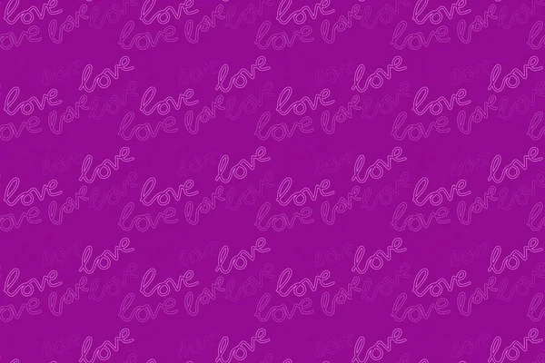 Valentinstag Nahtlose Liebe Muster Für Hochzeit Und Kinder Und Geschenkpapier — Stockfoto