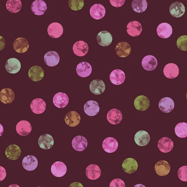 Abstract Seamless Dots Pattern Fabrics Textiles Packaging Kids Fashion Print — Stock Photo, Image